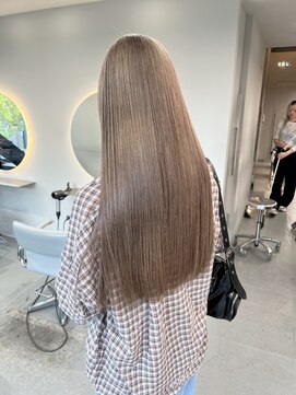 ソル ジングウマエ(SOL JINGUMAE) ☆ミルクティーグレージュ/レイヤーカット/韓国レイヤー