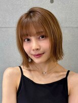 パヌポン 原宿表参道(PANUPON) ケアブリーチマロンベージュハイライトバレイヤージュ