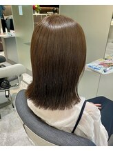 イメージア ボーノ相模大野店(IMAGE-A)&nbsp;【艶感ストレートで魅せる】シンプルボブ　ミディアム　ボブ