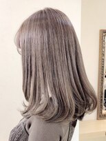 ロンド ルージュ 銀座店(Lond rouge)&nbsp;暗めカラー/レイヤーカット/マロンベージュ/くすみベージュ/銀座