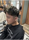 MEN’S HAIR/波巻ツイストスパイラル/フェザーパーマ/柏