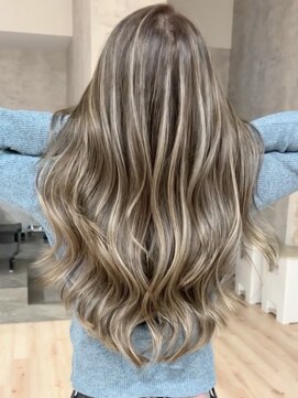 ヘアーサロングランデ(HAIR SALON GRANDE) ブリーチハイライト髪質改善ダブルカラーレイヤーカット