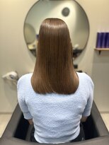 コル 市川(cor)&nbsp;再整ケアカラー(髪質改善)×明るめベージュカラー