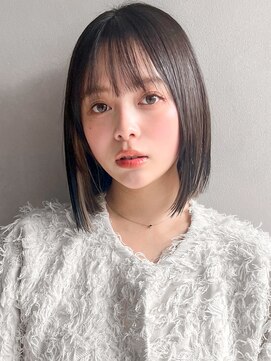 リヤン 表参道(lyann) 外ハネボブ艶感レイヤーカットイメチェンクールショート前髪
