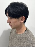 メンズセンターパートニュアンスパーマリバースパーマ太田新田