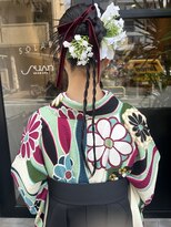 ソラス(SOLAS) 卒業式ヘアアレンジ