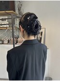 卒業式hair set/個性派タイトアレンジ