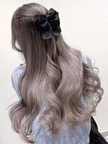 ミル 心斎橋(MIL)&nbsp;透明感グレージュカラー/髪質改善/ブリーチ/心斎橋