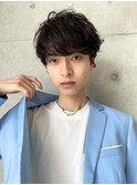 軽めマッシュ/ニュアンスパーマイケメンヘッドスパ眉毛/本厚木