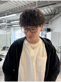 ツイストスパイラル／マッシュ/ツーブロ