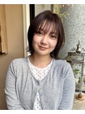 【顔骨格】顔まわりレイヤーボブ