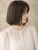 カバーヘア ブリス 北浦和(COVER HAIR bliss)&nbsp;大人美人艶感ストレート黒髪ハッシュカットボブ30代40代W北浦和