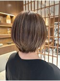 30代40代◎夏カラー◎大人ブランジュハイライト×ショート