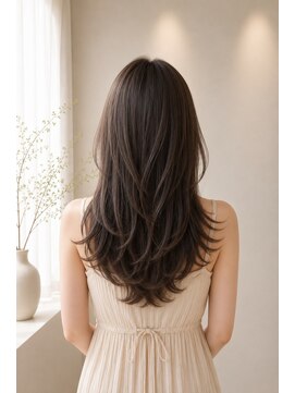 ラクヘアー 明大前(rakhair) 顔周りレイヤー