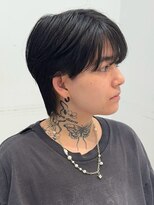 ウーズ ハラジュク(Ooze.HARAJUKU) ハッシュカットグレージュデザインカラーツートーンカラー原宿