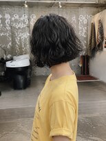 ノーム(norm)&nbsp;黒髪ボブパーマ