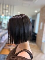アース 南福島店(HAIR&MAKE EARTH)&nbsp;切りっぱなしボブ