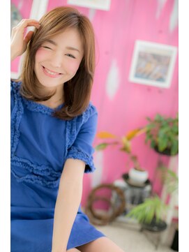 ヘアアンドビューティー ミック(Hair & Beauty miq) うるツヤたっぷり☆透明感ワンカールb(miq阿佐ヶ谷)