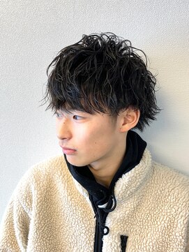 ヘアーショップケイ(HAIR SHOP K.) 波巻きスパイラルウルフ