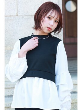 ヘアーアトリエ ラフェル(hair atelier Rafel) くびれ☆外ハネミディアム