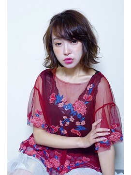 テラス 茨木(Terrace) 20代30代40代50代大人可愛いひし形デジタルパーマフェザーバング