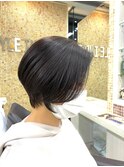 骨格に合わせたショートヘア　グラデーションボブ
