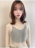 韓国くびれレイヤーミディアム
