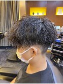 メンズカット/刈上げ/メンズパーマ/波巻パーマ