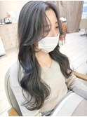 韓国風レイヤーカット**