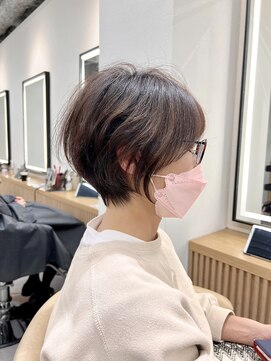 ロンドプロフィール 浦和(Lond profil) Lond.海気　大人丸みショート　浦和ショートカット