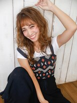 ラトリエ ブロカント 立川北口店(L'atelier BROCANTE) ニュアンス ミディアム カール 