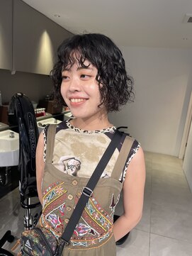 ナループロアツム(Nalu pu loa Tsum) ボブウェーブパーマ