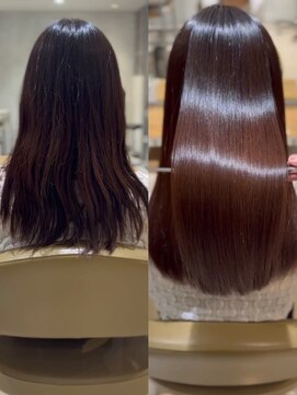 アース 高円寺店(HAIR & MAKE EARTH) パサつきのあった髪も艶髪に！！《earth_aoyagi0415》