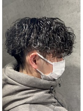 ブリーチ 金沢店(BLEACHi) 波巻きスパイラルパーマツイストスパイラルパーマメンズマッシュ