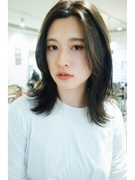 ウォーター 表参道(WATER) 【WATER】ウルフヘア　カラー　ミディアム/表参道.南青山