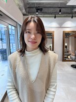 アドア 横浜(ADORE)&nbsp;【ADORE横浜】ミディアムレイヤー×モカブラウン