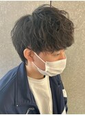 波巻きパーマツイストスパイラルパーマ波巻きスパイラルパーマ