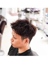 ヘアーズアウル(hair`s OWL)&nbsp;ソフトツイスト7:3パートスタイル