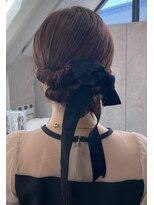 ロンド 表参道店(Lond)&nbsp;最近流行中～ ツインでオシャレれな参列ヘアセット◎