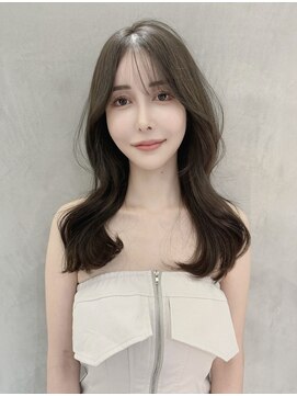 ロンドアベニール 北千住(Lond avenir) こなれミディ 韓国ヘア レイヤーカット 前髪 髪質改善