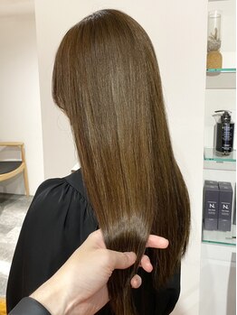 キャンバス 川崎(canvas.)の写真/諦めていた髪の毛のクセ、うねり、広がりも最新の『酸性ナチュラルストレート』で憧れのサラサラヘアに♪