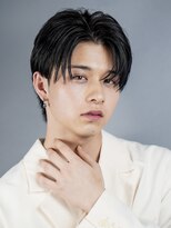 オーシャントーキョー 渋谷(OCEAN TOKYO)&nbsp;シースルーマッシュツーブロック刈り上げ韓国ヘアセンターパート