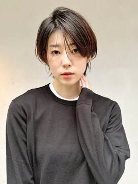 ヒトワ(hitowa) ナチュラルショート/大人ショート/うざバング/ハイライト/日吉