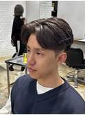 毛流れセンターパート