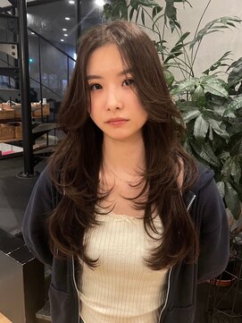 ラヴィズム 長岡店(LUVISM) 長岡韓国レイヤー顔周りレイヤーベージュブリーチ長岡/新潟/宮関