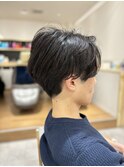 マッシュ短髪ツーブロックモテる束感モテ髪イケメン黒髪ビジネス