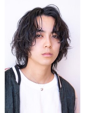 ブエナビスタ(BUENA VISTA) メンズカット/ダークアッシュ/ニュアンスパーマ