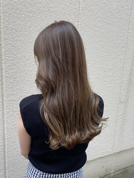 ロンドアベニール 北千住(Lond avenir) イメチェン外ハネボブ美髪ワイドバングミディアムレイヤーカット