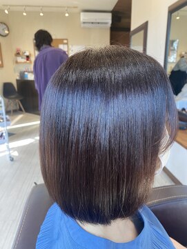 ヘアアンドスパ ベル(Belle) ボブ・切りっぱなし・ワンレン・大人・こなれ・お洒落