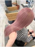 イメチェン/レッドブラウン/フルバング/似合わせカット/本厚木駅